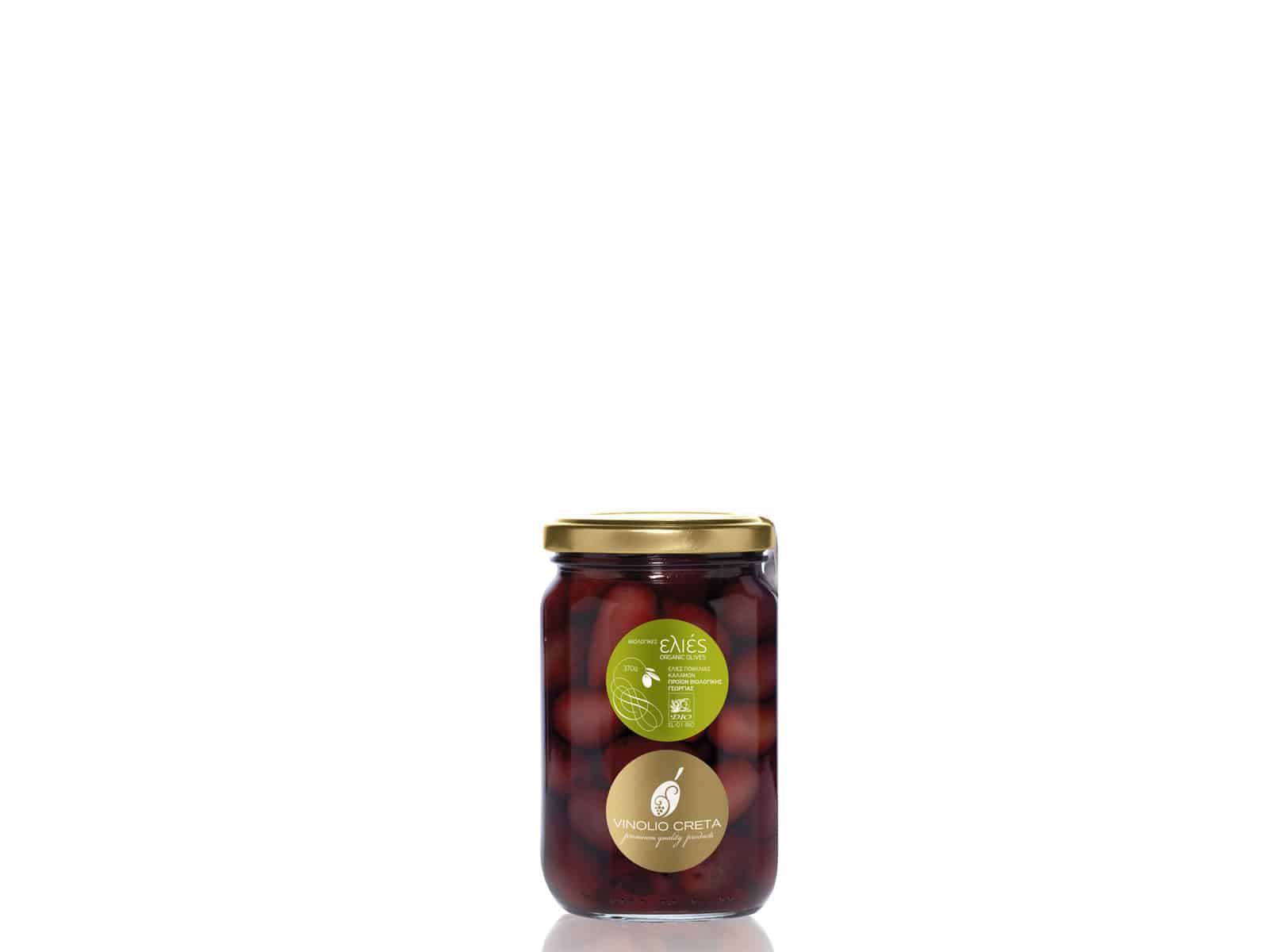 Vinolio Creta Organic Olives Packaging