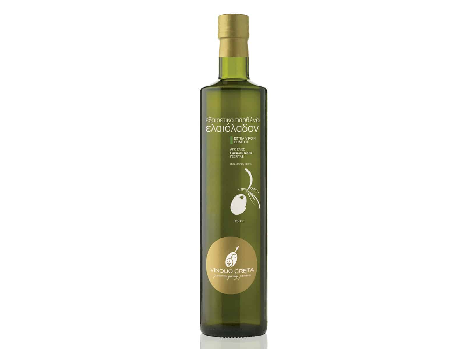 Vinolio Creta Traditional Olive Oil Packaging